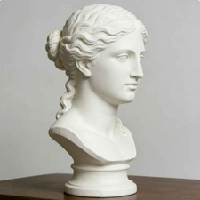 Aphrodite bust statue plastic greek goddess classical sculpture home decor picture