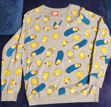 Rare Official The Simpsons Crewneck made by Fox Studios Size Large picture