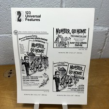 1966 Munster Go Home Press Kit Fred Gwynne Yvonne De Carlo 7 Photos MCA Folder picture
