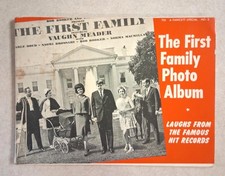 1963 The First Family Photo Album, John F. Kennedy Fawcett Publication Funny picture