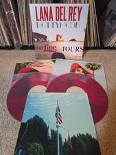 Lana Del Rey 2lp Red Vinyl 2015 1st Press W/Book/Gatefold VG+/NM- Wax picture