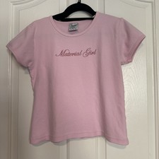 madonna material girl baby pink bling y2k vintage 2001 drowned world tour merch picture