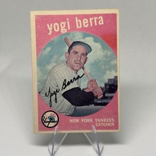 1959 Topps Yogi Berra #180 New York Yankees POOR picture