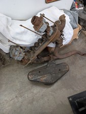 Original & Complete 1941 1942 Buick Dual Carb Setup - Original Exhaust picture