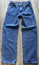 LEVI’S Women’s 94 BAGGY Jeans Relaxed Mid Rise Preppy Bohemian Grandmacore sz 27 picture