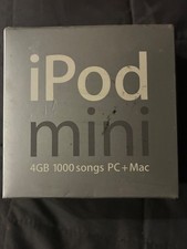 Apple iPod Mini Silver factory sealed original box - 4GB - 2005 — M9800LL/A picture