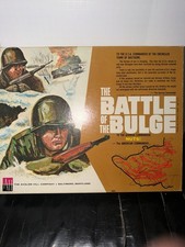 Avalon Hill WWII Battle of the Bulge (1965 Ed) Box Fair picture