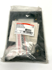 Wiremold 827PCC-BLK 2-Gang Nonmetallic Carpet Flange Black Legrand Omnibox NEW picture