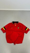 Vintage 2002/2004 Nike Belgium Home Soccer Football Jersey Shirt Mens  picture