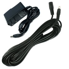 6V 1A 1000ma AC to DC Power Supply Adapter w/ 16ft DC Power Extension Cable Cord picture