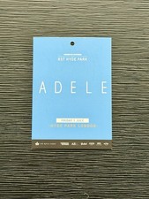 Adele BST Hyde Park London 2022 VIP Laminate Pass July 1 Concert RARE picture