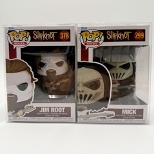 Funko Pop Rocks Slipknot Jim Root & Mick Thompson w/Protector NIB picture
