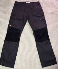 Fjallraven Vidda Pro Pants Men 36 Long EU 52 G-1000 Gray Black Hiking picture