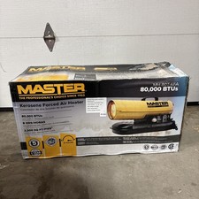 MASTER MH-80,000 BTU Forced Air Heater Prtbl multi fuel  picture