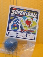 Vintage 1965 Wham-O Super Ball, No. 278, still sealed in original packaging Blue picture