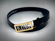 Custom Name Belt Buckle With Free Belt  (9 Different Styles to Choose) picture