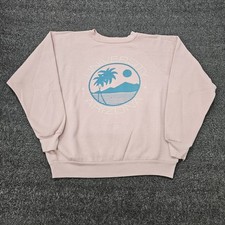 Vintage University Of Arizona Sweatshirt Mens Medium Pink 60s 70s Crewneck picture