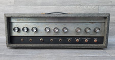 Vintage 1960s Silvertone 1484 Twin Twelve Tube Amplifier Head - Functional / Saf picture