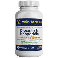 Vein Formula, Diosmin Hesperidin 1000mg For Leg Vein Support, 60 MPFF Capsules picture
