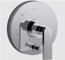 KOHLER K-T73117-4-CP Composed Valve Trim with Diverter & Lever Handle For Rite-T picture