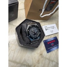 Silver & Black Camo Modded AP Style Men’s Watch picture
