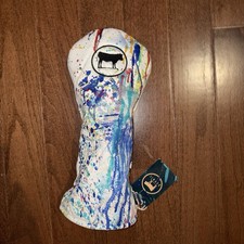 Dormie Workshop Dunescape Driver Headcover Premium Leather NEW Rare Hand painted picture