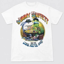 Jimmy Buffett And The Coral Reefer Band T Shirt Full Size S-5xl picture