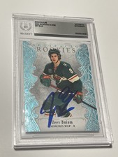Zeev Buium Signed Card Slabbed Beckett BAS Artifacts Sky Blue RC IP Auto Wild a picture