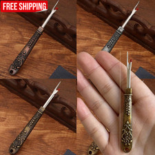 2PCS Vintage Seam Ripper Stitch Remover Multi-Purpose Thread Cutter Sewing Tool picture