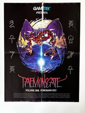 DAEMONSGATE Dorovan's Key Poster Vintage Promo Vol One Gametek PC Game 1992 picture