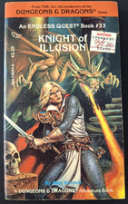 Knight of Illusion #33 Endless Quest TSR D&D Mary Kirchoff 1986 1st Print picture