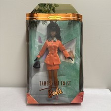 Tangerine Twist Black Barbie Doll Fashion Savvy Collection Collector 17860 NOS picture