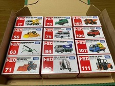 Tomica Working Cars 12 Pack Set Diecast Mini Cars Brand New Authentic picture