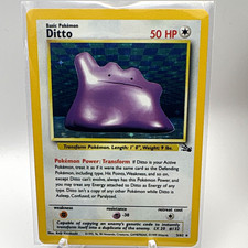 Wizards of the Coast Pokemon TCG Fossil Ditto 3/62 Holo Rare 1999 EN picture