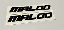 Maloo VZ  Script Badge Matt Black  HSV Maloo  Matt Black X 2 picture