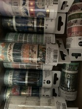 Recollections Washi Crafting Tape Lot Of 50pkgs Mixes Lot picture