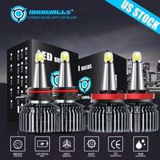 8/6/4-sides 9005 9006 H11 LED Headlight Conversion kIT High Low Beam Bulbs 6500K picture