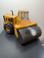 Vintage Mighty Tonka Roller #3910 (1970s) All Original Pressed Steel USA Orange picture