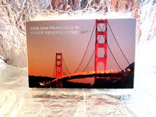 2018-S US Mint Silver Reverse Proof Set Original Packaging COA picture