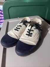 drake's by reproduction of found ecru and navy military trainer Size 44 picture