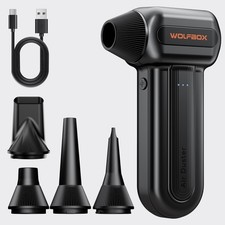 WOLFBOX MF60 Compressed Air Duster -110000RPM Super Power Electric Air Duster picture