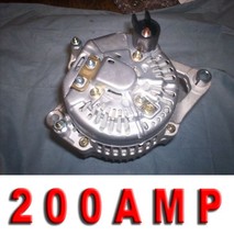 1997 1998 GRAND CHEROKEE 4.0L 242ci V6 Engine PICKUP 200 HIGH AMP NEW ALTERNATOR picture