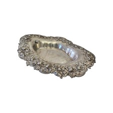 Antique Reed & Barton / Dominick & Haff Sterling Silver Rose Floral Repousse... picture