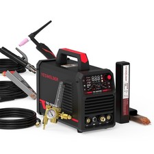 YESWELDER TIG-205P 205A TIG Welder with Regulator & TIG Rods, 110V/220V picture
