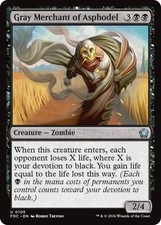 MTG FDC U Gray Merchant of Asphodel #105 NM picture