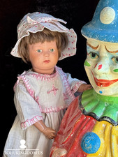 Rare Antique American 12” Schoenhut Wooden Walker Doll picture