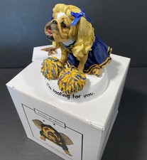 Zelda Wisdom, CHEER UP...I'm Rooting for you - Westland #4896 Bulldog NIB 2005 picture