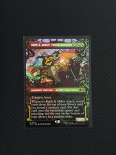 Raph & Mikey Troublemakers  Teenage Mutant Ninja Turtles Halo Foil 0250 picture