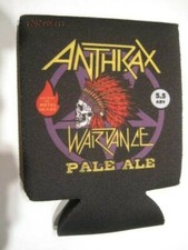 Anthrax Wardance Pale Ale Beer Can Cooler Koozie New  picture