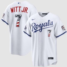 Men's Kansas City Royals White 2026 All-Star Edition Stars Stadium - stitched picture